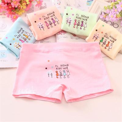 China Wholesale fancy children's cat breathable underwear, teenagers, school students, female students underwear for sale