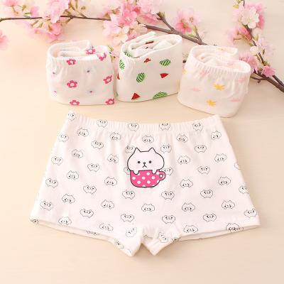 China Cheap Direct Sales Cotton Briefs Children's Underwear Boxer Girls Breathable Underwear for sale