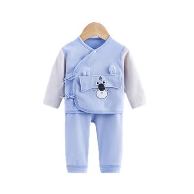 China Four Seasons Style Babywear Breathable Thong Clothes Newborn Baby Underwear Set for sale