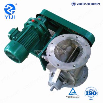 China General China Good Seal Stainless Steel Rotary Valve Under Silo For Powder for sale