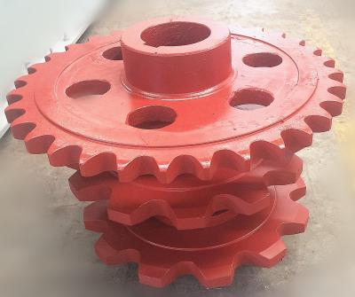 China Assembled With Shaft Factory Price Custom Industrial Steel Roller Chain Sprocket For Conveyors for sale