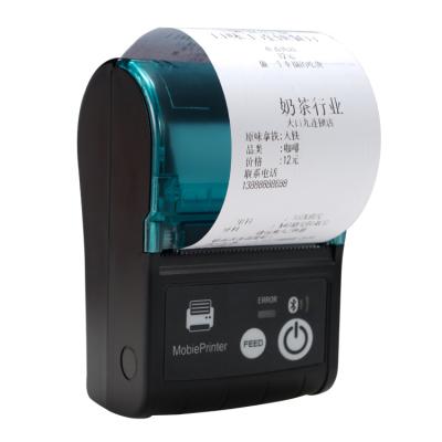 China 2 Inch 58mm Black And White Thermal Mobile Receipt Sticker Label Printer for sale