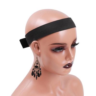 China Factory Elastic/Soft Logo Elastic Wig Melt Band Custom Made For Head Hood Wrap Keep Lace Frontal Hair Wig for sale