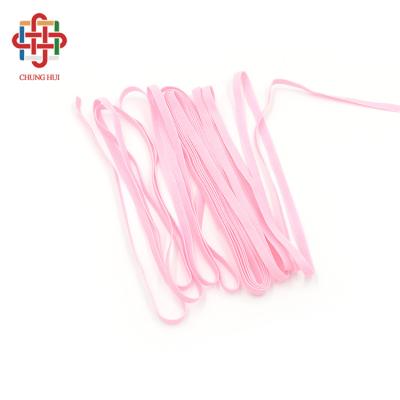 China Factory 6mm Elastic Nylon Webbing Skinny Elastic Tape Till Woven Sewing Elastic Band for Boxer Underwear Shorts for sale