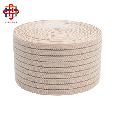 China Customized Medical Elastic Elastic Waist Bands Manufacturer Webbing Fish Line Wide Elastic Band Tape Corset for sale