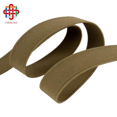 China Factory Elastic Durable/Viable/High Tenacity Polyester Running Stretch Knitted Elastic Band For Waistband Sports Pants Free Samples for sale