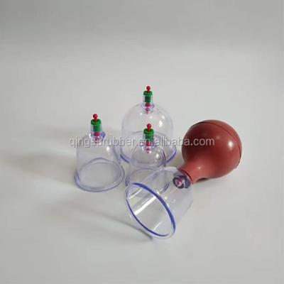 China NR Silicone Extrusion Rubber Cupping Balloon / Rubber Extrusion Ball for sale