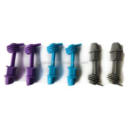 China 100% manufacturers who respect the environment! Customized Silicone Bottle Sucking Mouth Suction Spout / Kettle / Rubber And Plastic Accessories for sale