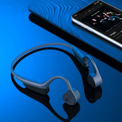 China Unique Waterproof Bone Conduction Earphone Amazon Wifi In-Ear Bone Conduction Wireless Headphones With USB Charging Line for sale