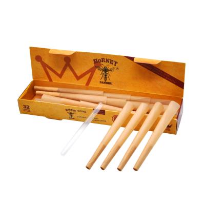 China Cones Pre Rolled Hornet Rolling Papers 78mm Unbleached Organic Pre Rolled Cones Cones For Smoking Accessories for sale