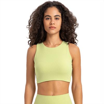 China New Woman Breathable Sports Bra Running Fitness Shaping Sports Yoga High Strength Shockproof Bra for sale