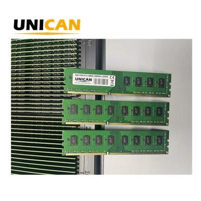 China Unican 8GB 4GB 2GB DDR3 PC3-10600 1333MHz PC3-12800 1600MHz UDIMM 2Rx8 Non-CCE Desktop DIMM RAM Memory for sale