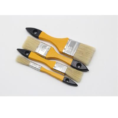 China Tools Maker Pure Bristle Painting Paint Brush with Wooden Handle for sale