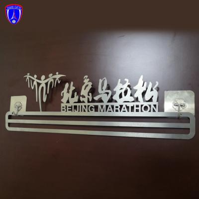 China Europe Beijing Running Medal Hanger Custom Marathon Medal Display Hanger for sale