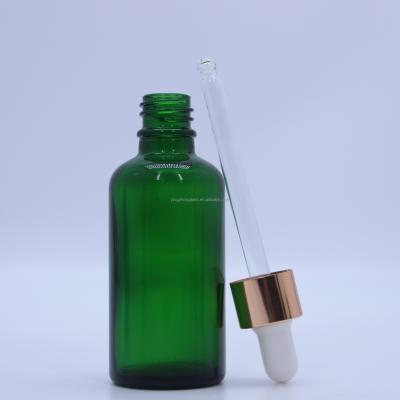 China Gift & YZ-EB50# craft dropper bottle brown 50ml essential oil dropper bottle high quality glass bottle for sale