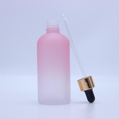 China Gift & YZ-EB100# Craft Dropper Bottle 100ml High Quality Glass Essential Oil Dropper Bottle for sale