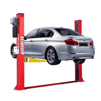 China Two Single Post Parking Lift Car Lift 12000lbs Manual With Ce 5.5t for sale