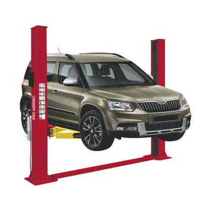 China Discount Wholesale 2 Post Car Lifts 12000lbs Single 5.5t Manual for sale