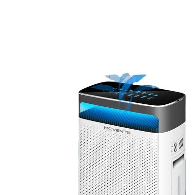 China KCVENTS New Technology Disinfection Portable UV-C Air Purifier with Air Quality Monitors Carbon HEPA Filters with Water Tank for High Efficiency for sale