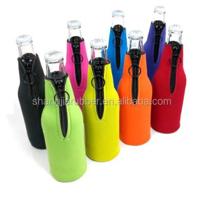 China Custom Logo Neoprene Insulated Durable Waterproof Sublimation Wine Bottle Eco-Friendly Cans Cooler for sale