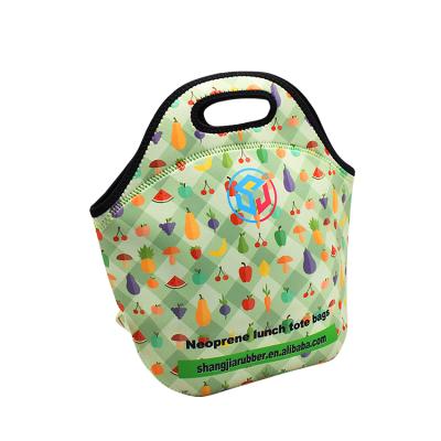 China Waterproof Thermal Lunch Box Cooler Tote Box Bag Gray Food Insulated Bag For Travel for sale