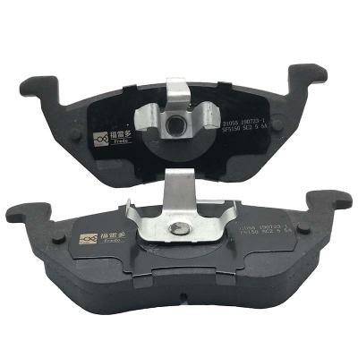 China Rear Wheel Factory Wholesale Price Ceramic Composite Disc Brake Pads For Ford for sale