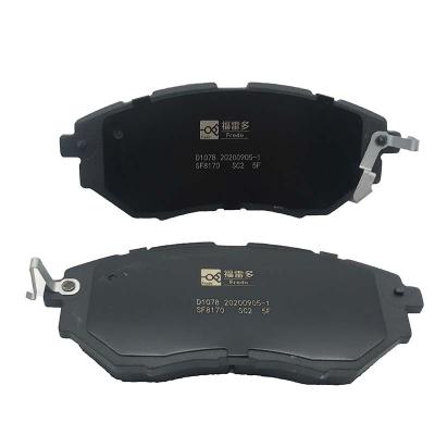 China Front wheel factory direct source brake pad ceramic durable brake pad for Subaru for sale