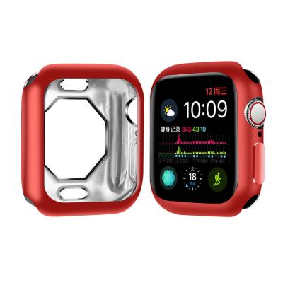 China Scratch Resistant Soft Shockproof Case Cover TPU Accessories Smartwatch Bumper Protector For Apple Series 4 3 2 for sale