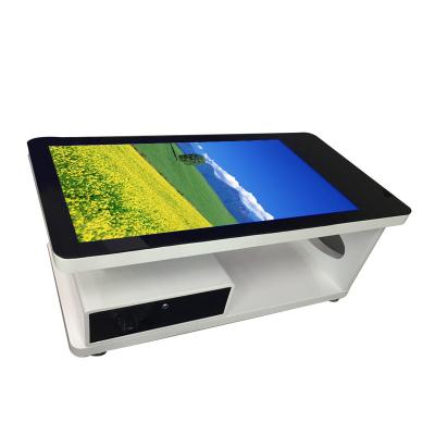 China LCD Touch Computer Screen Table Indoor Smart Interactive Multi Coffee Table For Kids for sale