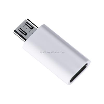 China Mobile Phone Types Quick Charge Plug USB Type C 3.1 A Female To B Male OTG MICRO Adapter for sale