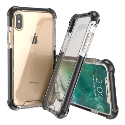 China Airbag Scratch-proof TPU Shockproof Clear Transparent Phone Cover Case For iPhone 6.7.8.X for sale