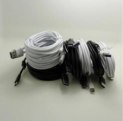 China Purple Inner Core Amazon Top Sales 10ft 3M 5A USB Type C USB Cable Charging Type C USB 3.1 Cable for sale