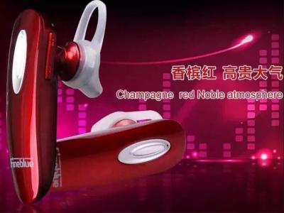 China CSR 4.0 Bluetooth Wireless Stereo Earbuds with ear hook , AC charger , USB cable for sale