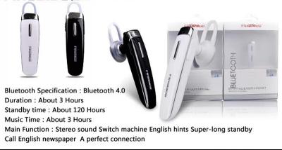 China Stylish CSR 4.0 Smallest Bluetooth Stereo Headset , Cell Phone Bluetooth Headphones for sale