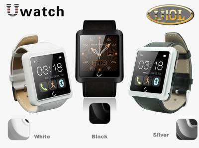 China Anti - lost U8 bluetooth smart wrist watch smartphone , android smart watches with camera for sale