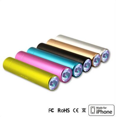 China Portable External Battery Charger For iPhone 5S 5C , 2600mAh long lasting power bank for sale