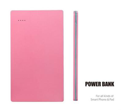 China High Capacity Universal Portable Power Bank 5V 1000mA , External battery power bank for sale