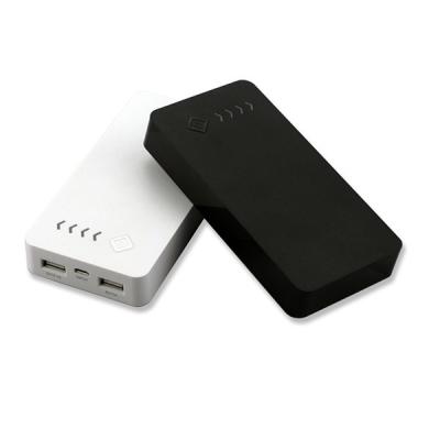 China 2.1A / 1.0A Portable External Battery Pack Backup Dual USB Power Bank With 11000mAh for sale