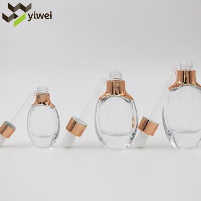 China 30g 50g 40ml 100ml 120ml Cosmetic Wholesale Cosmetic Lotion Serum Bottle Glass Set for sale