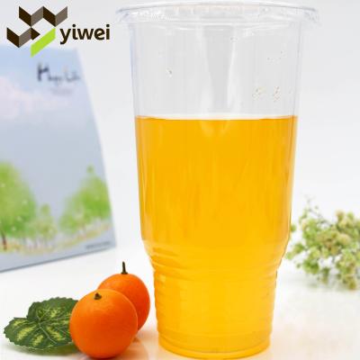 China Factory Wholesale 32OZ 107MM Single Wall 500pcs Clear Plastic PET 920ML Juice Cups by CTN Customize Logo for sale