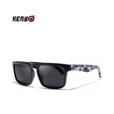 China 2021 Newest Retro Sports Sunglasses Kenbo Eyewear Sports Sunglasses Polarized High Quality Square Sunglasses Men for sale