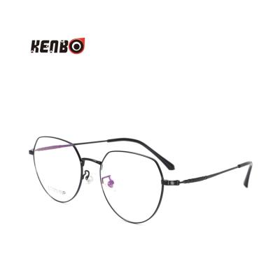 China Kenbo Eyewear 2021 Fashion Glass Optical Frames Prescription Glass Titanium Prescription Frames Glasses For Women for sale