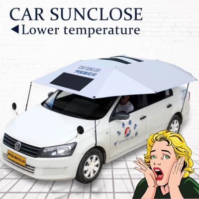 China Car Indispensable Tent Shade Heat Resistance Summer Car Umbrella Outdoor Temperature Reduce for sale