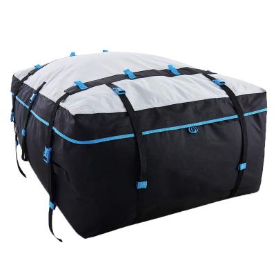 China Custom Large Capacity Car Waterproof Roof Top Cargo Carrier Bag Suitable For All Cars With/Without Rack for sale