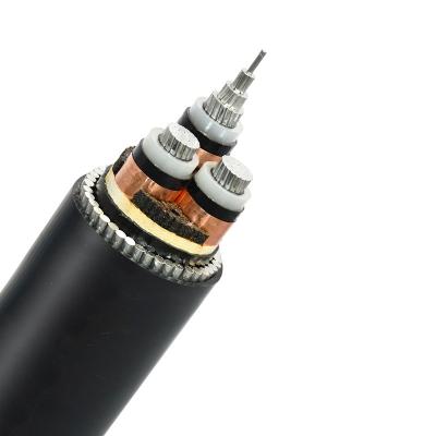 China Building& Industrial 33kv high voltage 16mm 25mm 50mm2 50mm 70 mm 90mm 95mm 100mm 150mm 400mm2 armored xlpe pvc aluminum electrical cable price for sale