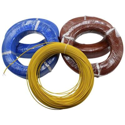 China Heating 200 Degree Heat Resistant FEP PFA PTFE ETFE Insulated Ultra Soft Flexible Electrical High Temperature Wire for sale