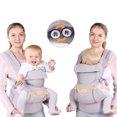 China Carry Baby The bestselling cotton fabric for baby backpacks increasing with cotton straps on the seat for sale