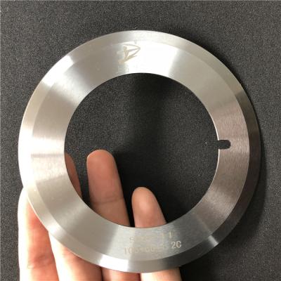 China Factory Industrial Machine Parts Circular Slotting Aluminum Foil Blade for sale