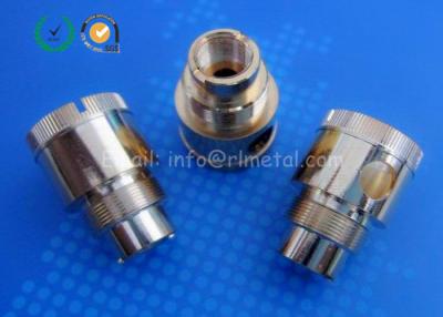 China CNC Turning Brass Telecommunication Parts Precision Wire Connectors Custom for sale