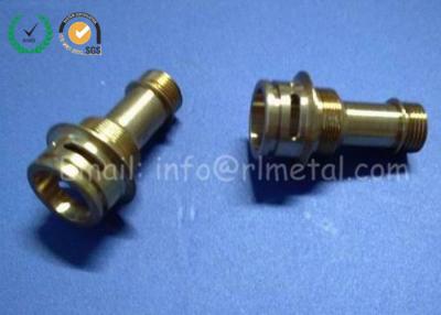 China Brass Precision CNC Machining Electronic Spare Parts For Electrical Equipment for sale